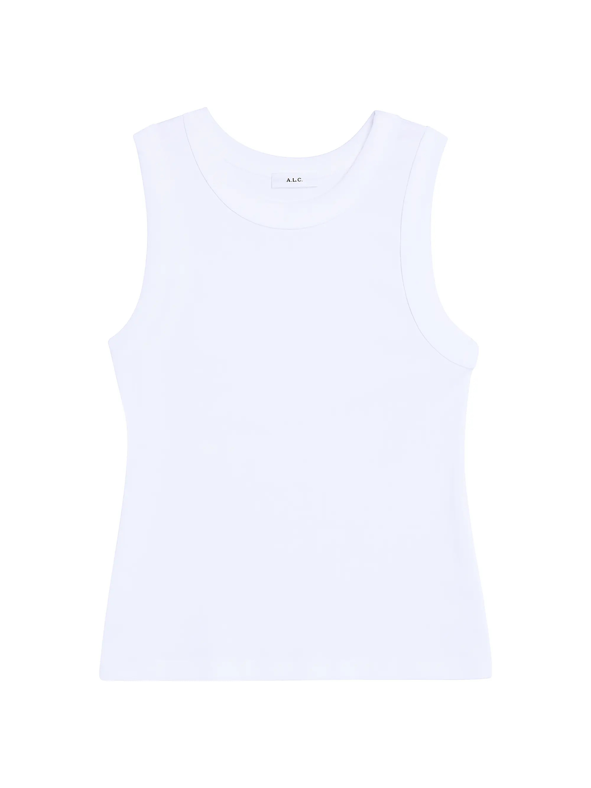 Hadley Rib-Knit Cotton Tank | Saks Fifth Avenue