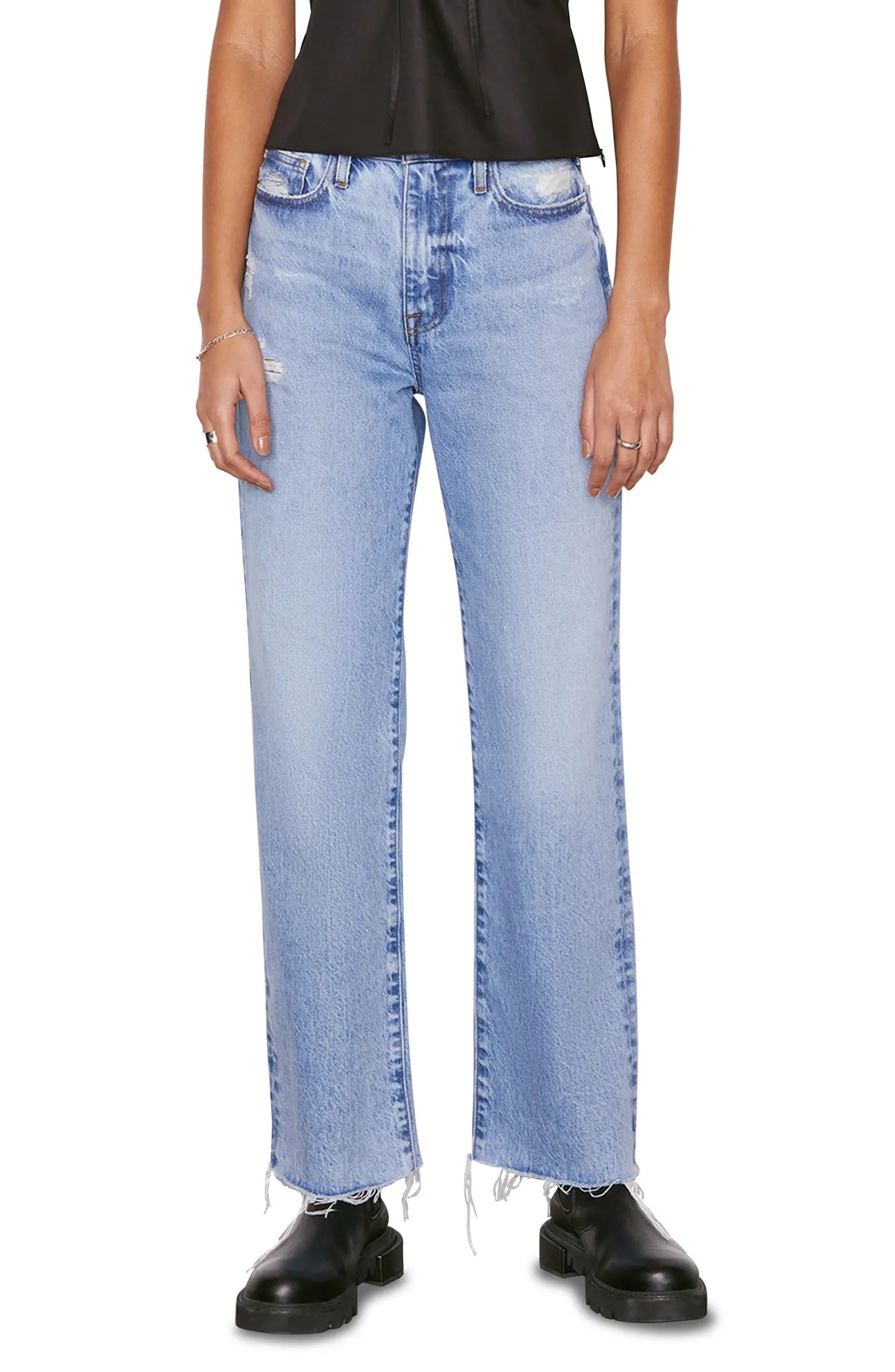 FRAME Le Jane Crop Flare Leg Jeans | Nordstrom | Nordstrom