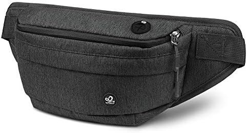 WATERFLY Fanny Pack for Men Women Water Resistant Large Hiking Waist Bag Pack Carrying All Phones... | Amazon (US)