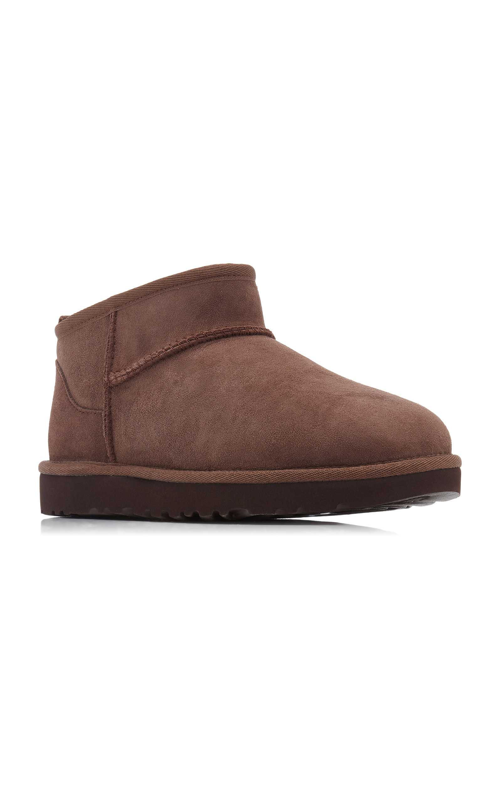 Classic Ultra Mini Sheepskin Ankle Boots | Moda Operandi (Global)