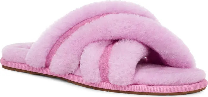 Scuffita Genuine Shearling Slide Slipper | Nordstrom