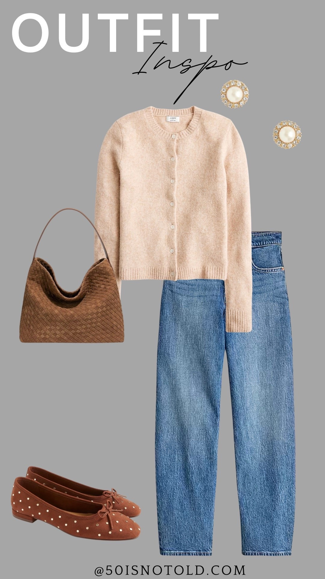 Fall outfit inspo for women | cardigan | ballet flats | Amazon Prime deals 

#LTKOver40 #LTKStyleTip #LTKWorkwear