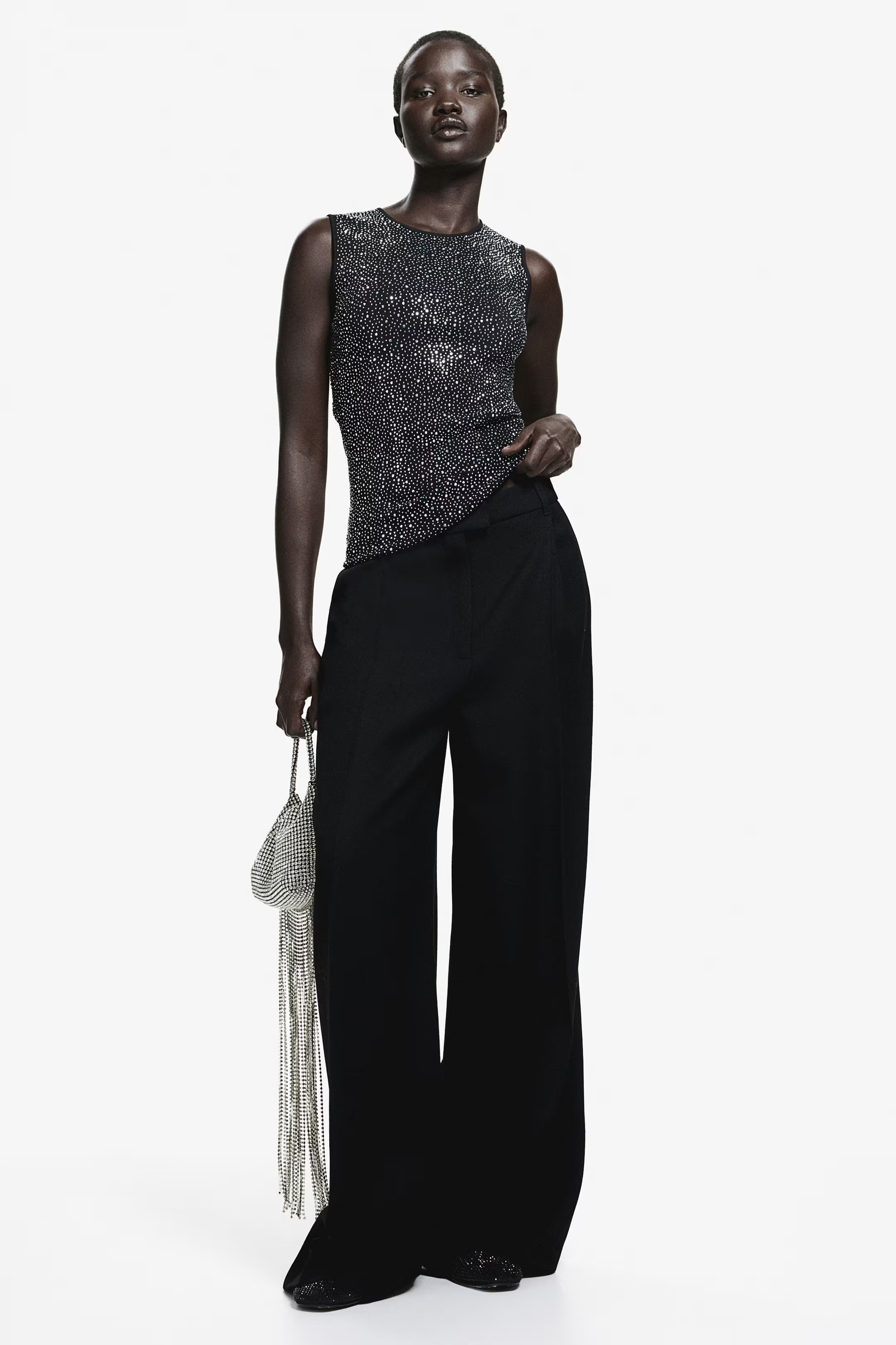 Wool-Blend Dress Pants | H&M (US + CA)