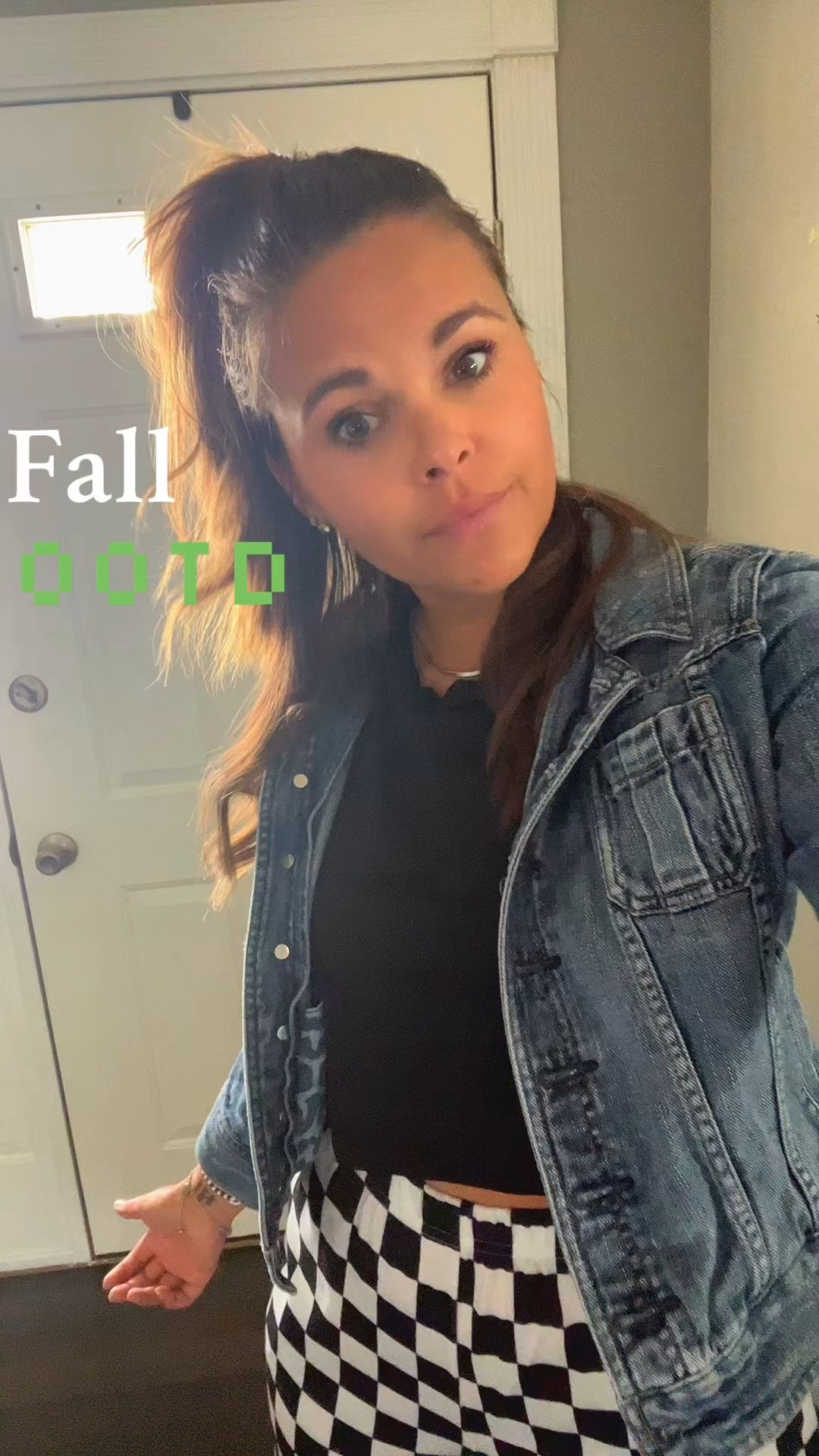 Obsessed is an understatement 😍 Falling hard for these checkered pants — so easy to dress up or keep casual 🍂🖤

#LTKMidsize #LTKOver40 #LTKStyleTip