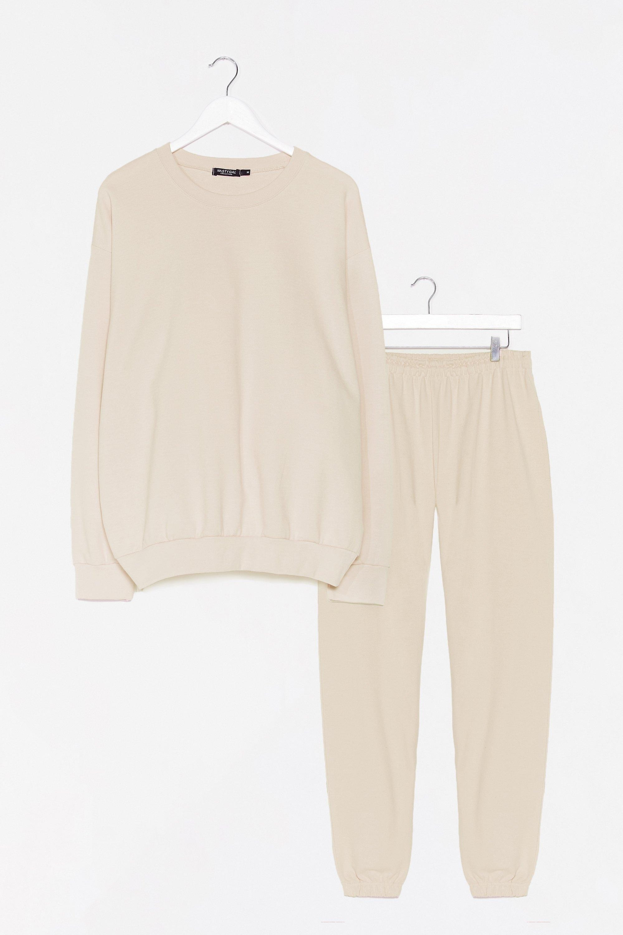 Kick Back Relaxed Sweatshirt and Jogger Set | NastyGal (US & CA)