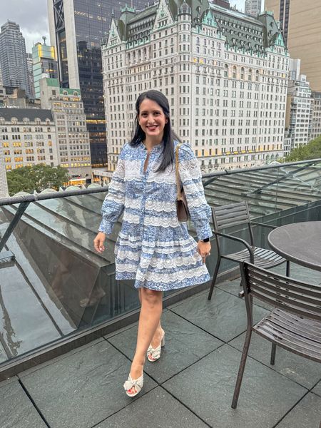 The prettiest blue and white dress! Perfect for spring and summer and so comfortable 

#LTKSeasonal #LTKTravel #LTKMidsize