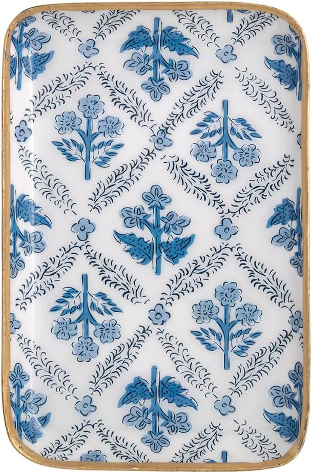 Mud Pie Metal Vine Floral Pattern Tidbit | Amazon (US)