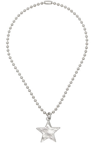 Silver Star Pacha Necklace | SSENSE