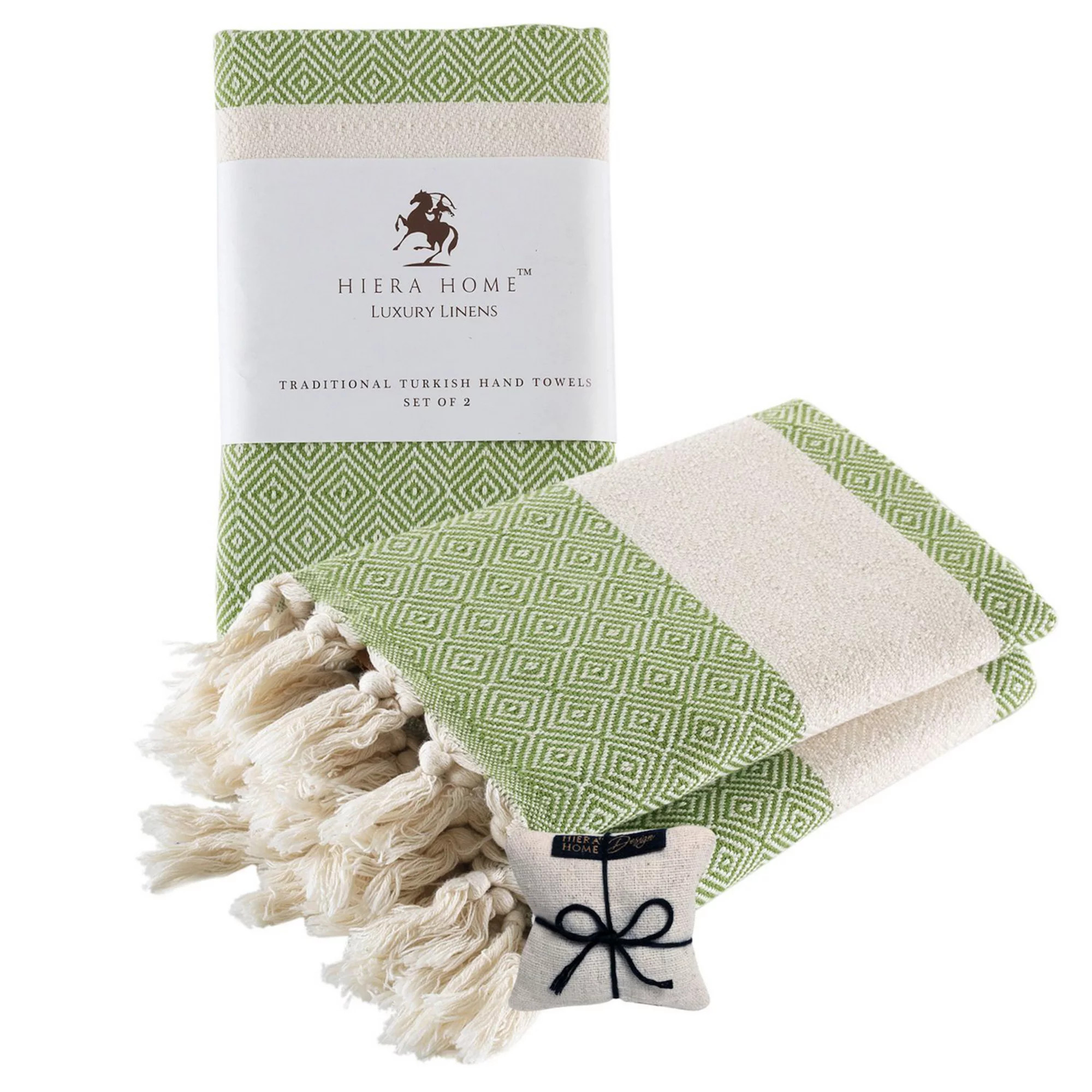 Turkish Hand Towels Set Of 2 Towels For Bathroom And Kitchen - Soft, Absorbent And Quick Dry | Kohl's