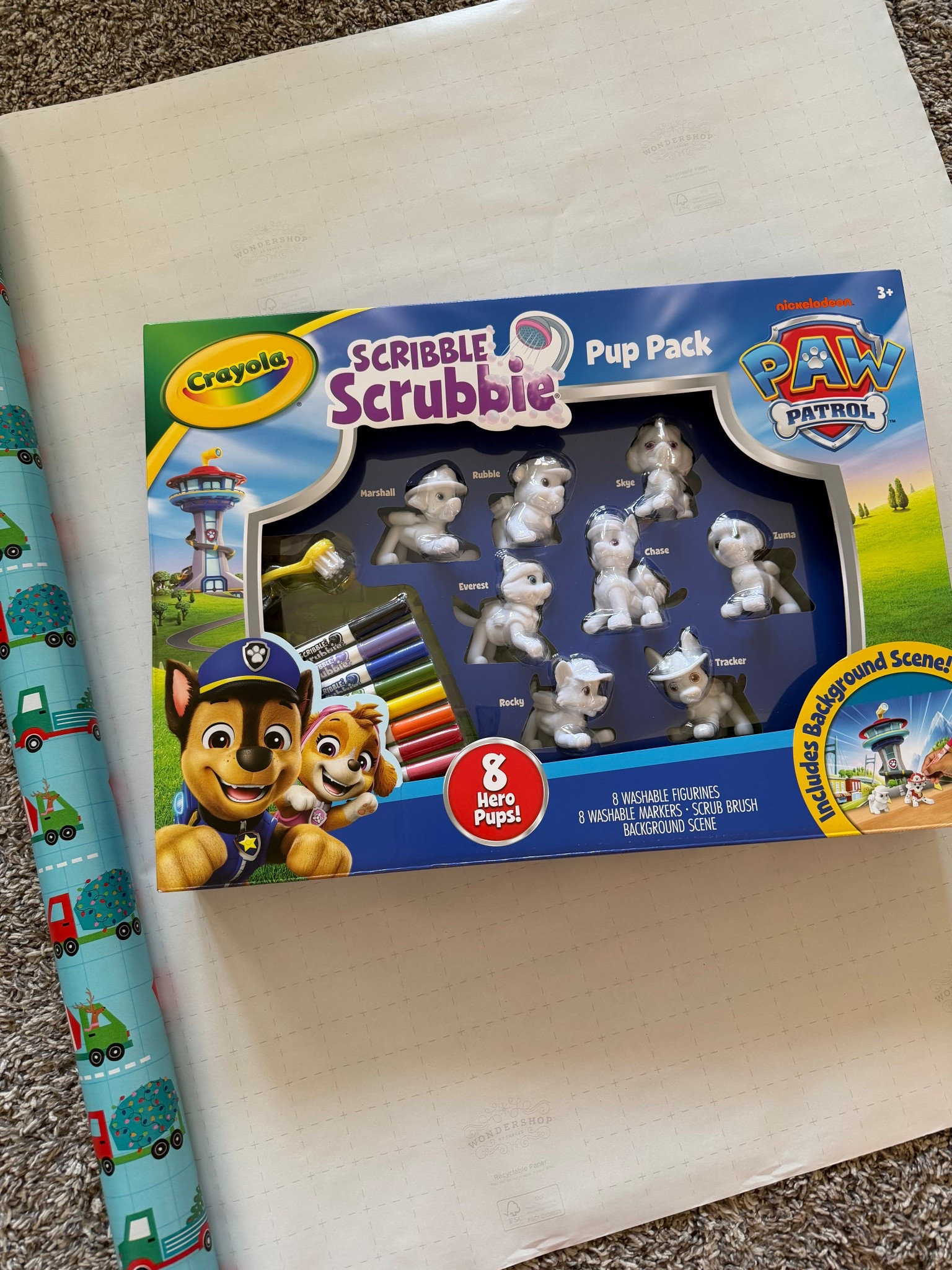 Quite possibly one of the best gifts I bought my Paw Patrol obsessed 4 year old. He has played with this NON STOP!!!

It actually cleans off & colors way better than expected 🙌🏼 the gift that keeps on giving 🐾

#LTKKids #LTKmomlife