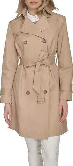 Water Resistant Trench Coat with Removable Hood | Nordstrom