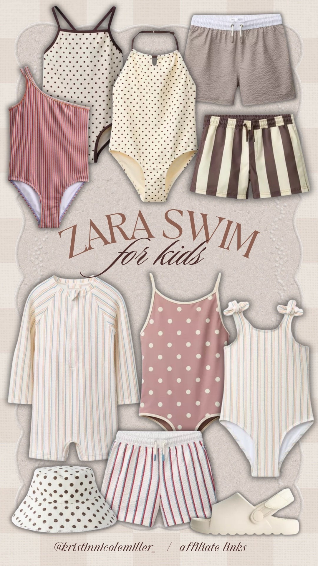 The cutest neutral swim options from Zara!! 

Trending affordable mom favorites polka dots kids girls boys matching siblings stripes patterned timeless 

#LTKmomlife #LTKSwim #LTKKids