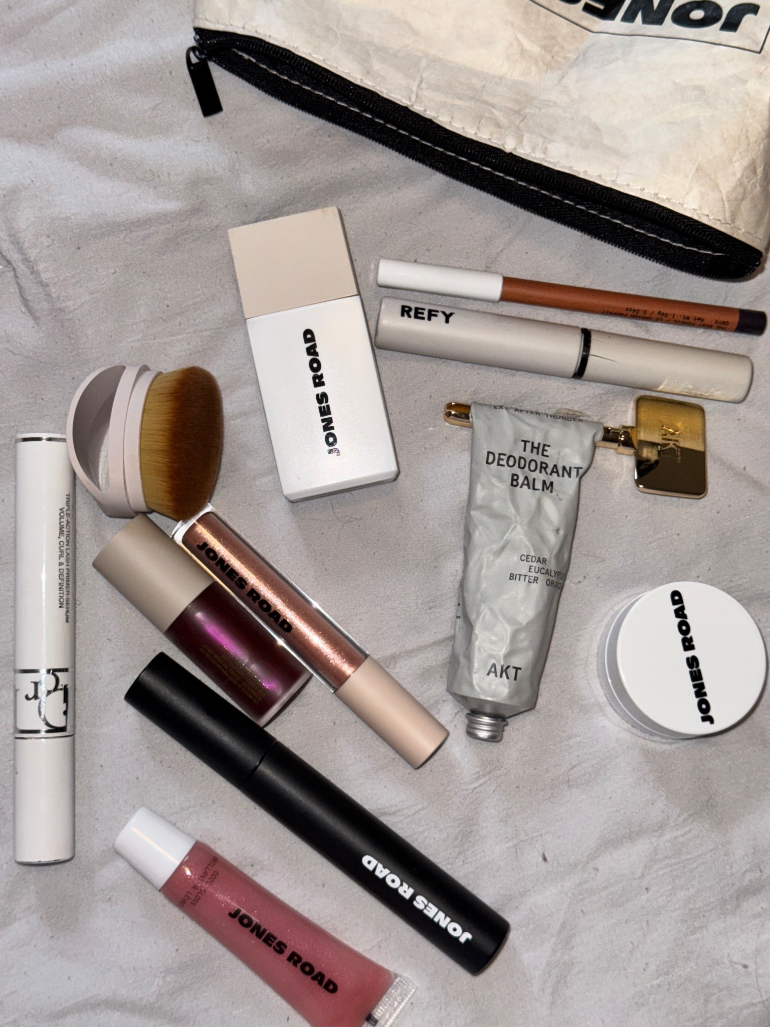 Summer makeup essentials, jones road travel kit and akt deodorant 

#LTKBeauty #LTKSummerEdit