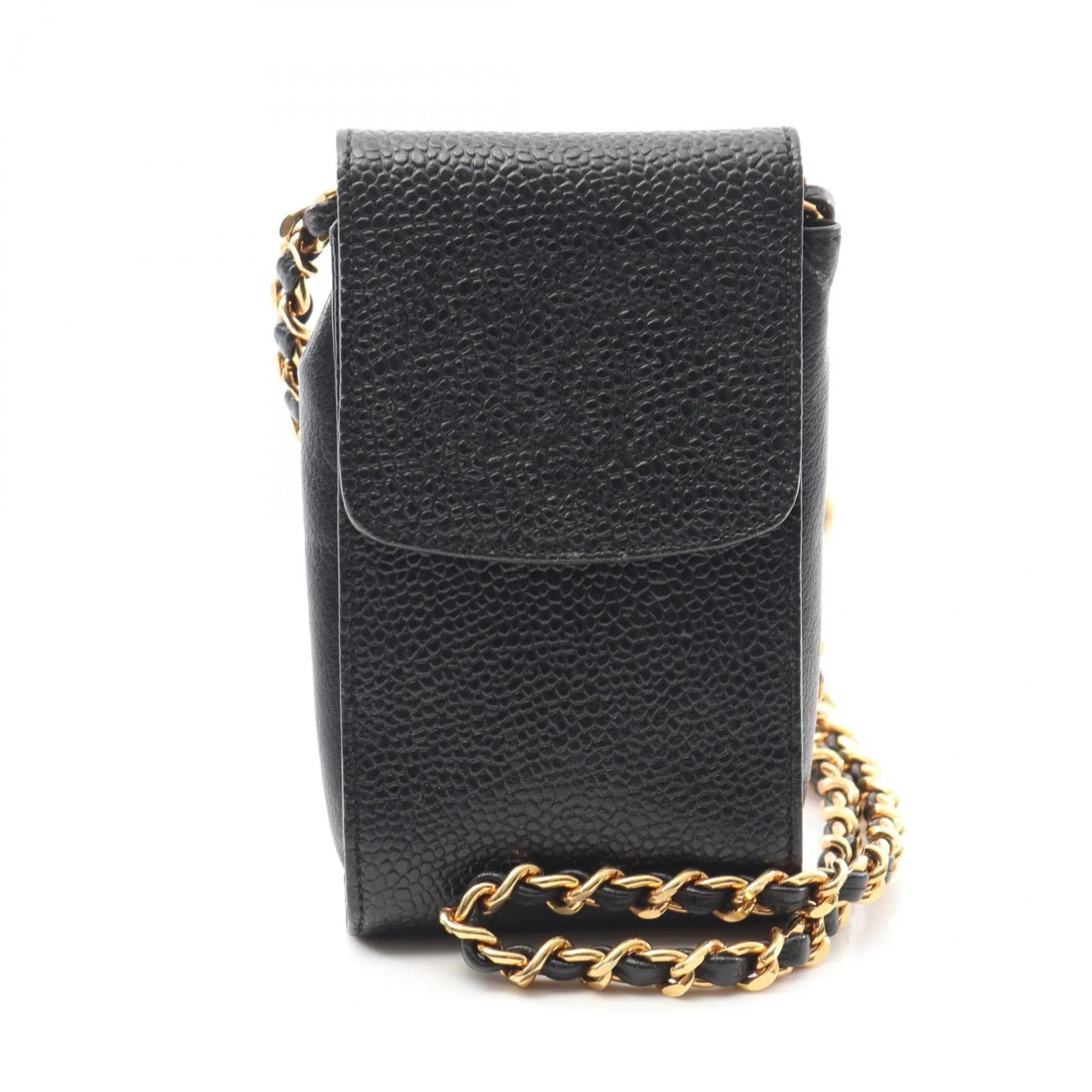 Chanel Leather Pochette Pouch (Pre-Owned) | Shop Simon