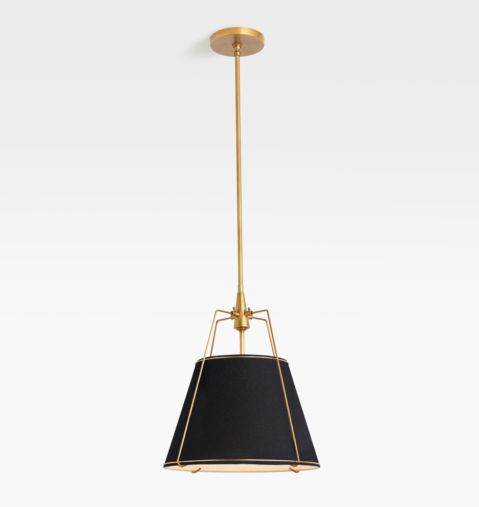 16" Conical Drum Pendant | Rejuvenation