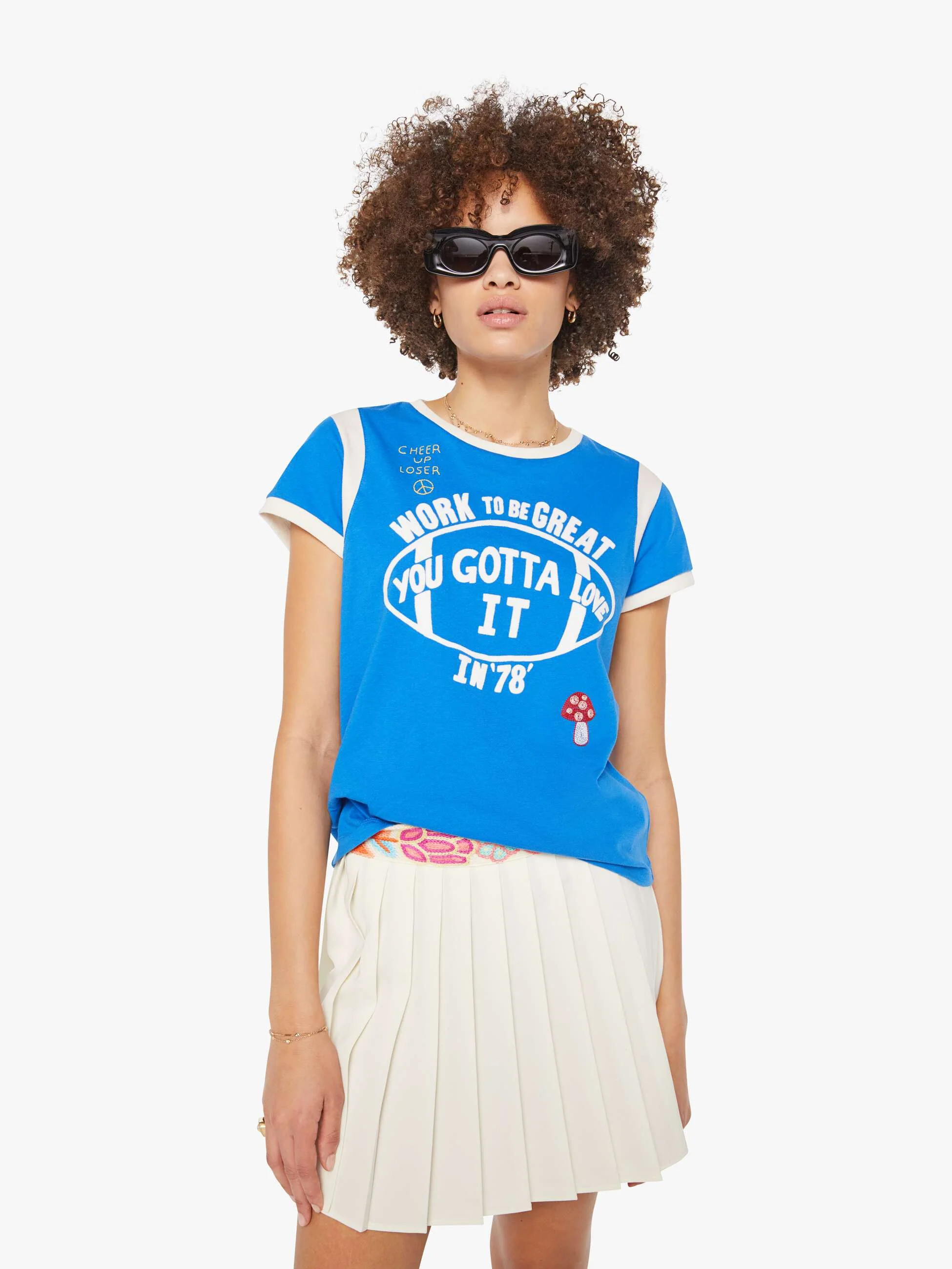 THE BOXY GOODIE INSET YOU GOT TO LOVE IT | Mother Denim