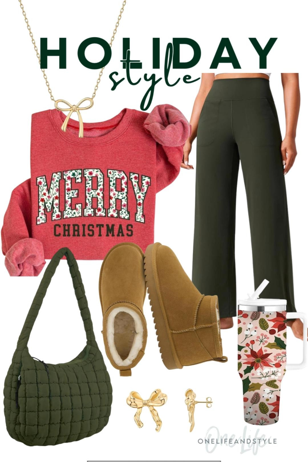 Holiday style - comfy and cozy with such a cute sweatshirt!

#LTKSeasonal #LTKFindsUnder50 #LTKHoliday