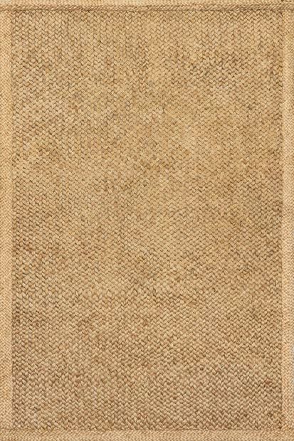 Natural Willow Bordered Jute Area Rug | Rugs USA