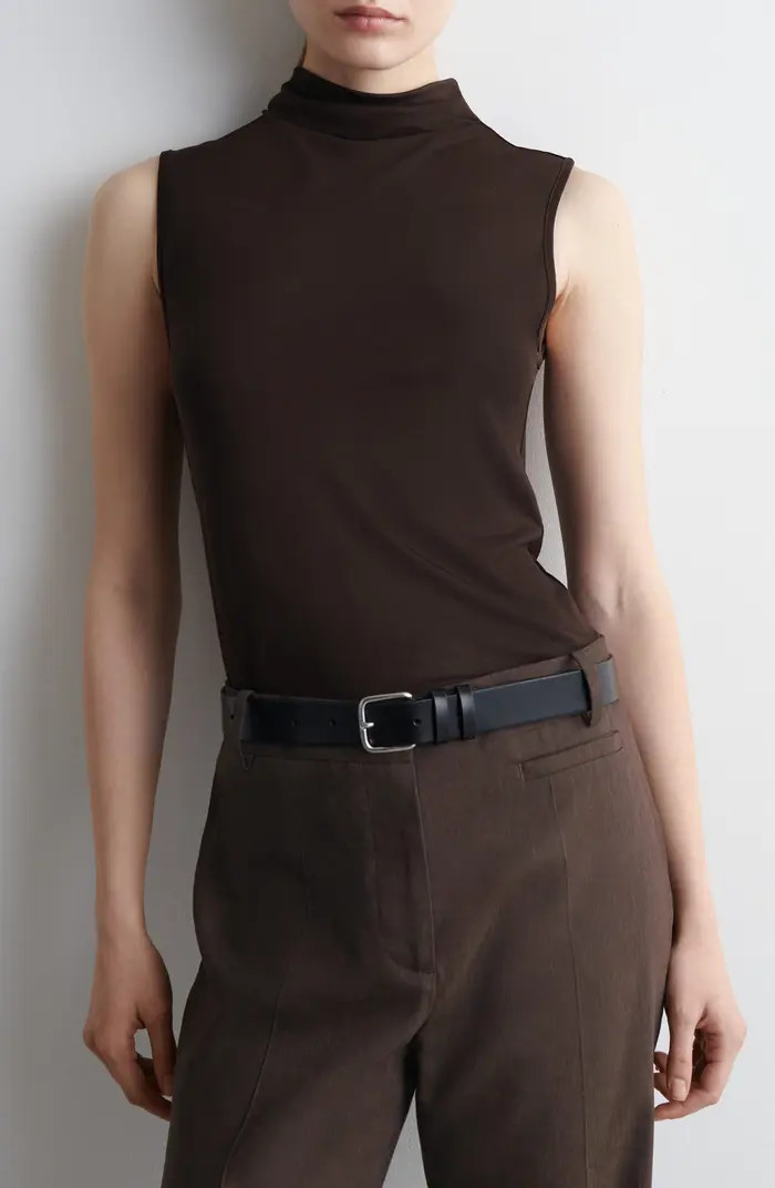 Drape Neck Sleeveless Top | Nordstrom