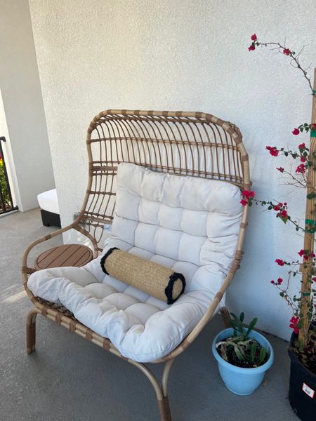 Wicker egg chair from target! Such a good deal for outdoor furniture if you’re refreshing your patio decor and patio furniture! Patio refresh, outdoor entertainment

#LTKFind #LTKhome #LTKSeasonal