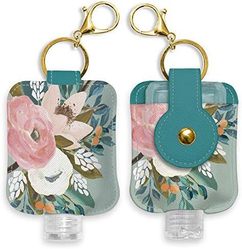 Studio Oh! Hand Sanitizer Holder with Travel Bottle Refillable Mini Bottle in Bella Flora Portabl... | Amazon (US)