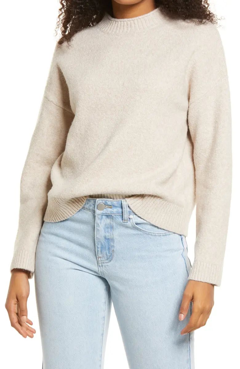 BP. Cozy Roll Crewneck Sweater | Nordstrom | Nordstrom