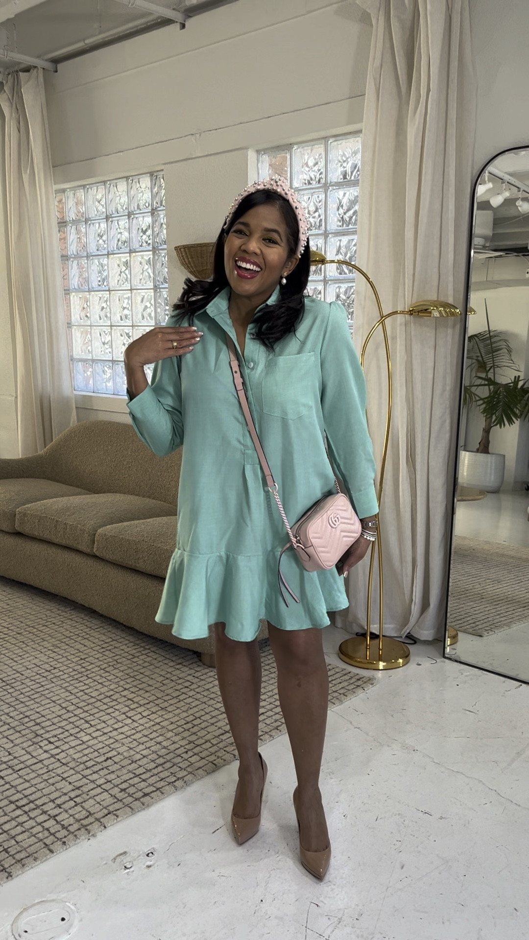 Green with a touch of pink is always my favorite! 

#LTKItBag #LTKStyleTip #LTKFindsUnder50