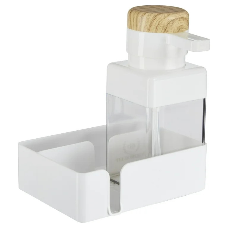 The Home Edit Large Sink Caddy Set with Soap Pump, 7"H x 5.9"W x 6"D - Walmart.com | Walmart (US)