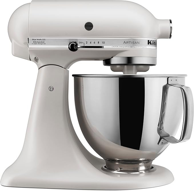 KitchenAid Artisan Series 5-Quart Tilt-Head Stand Mixer - KSM150PS, Milkshake | Amazon (US)