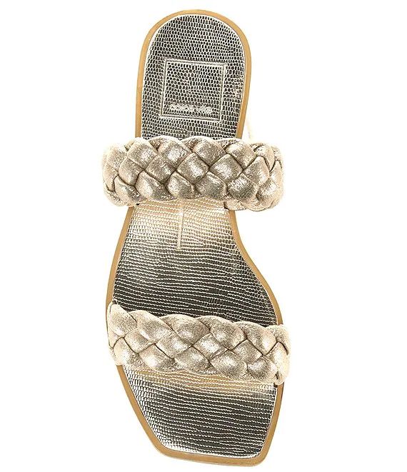 Dolce Vita Indy Braided Flat Square Toe Sandals | Dillard's | Dillard's