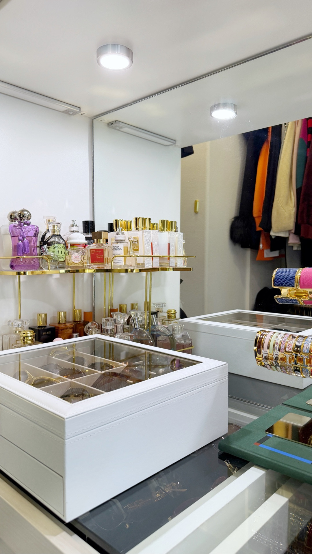 Get my 20 slot organizer and other closet items! Love this one because it keeps them from getting dusty. Honestly don’t know when I accumulated so many ☀️ 👓 😎

#LTKActive #LTKHome #LTKBeauty