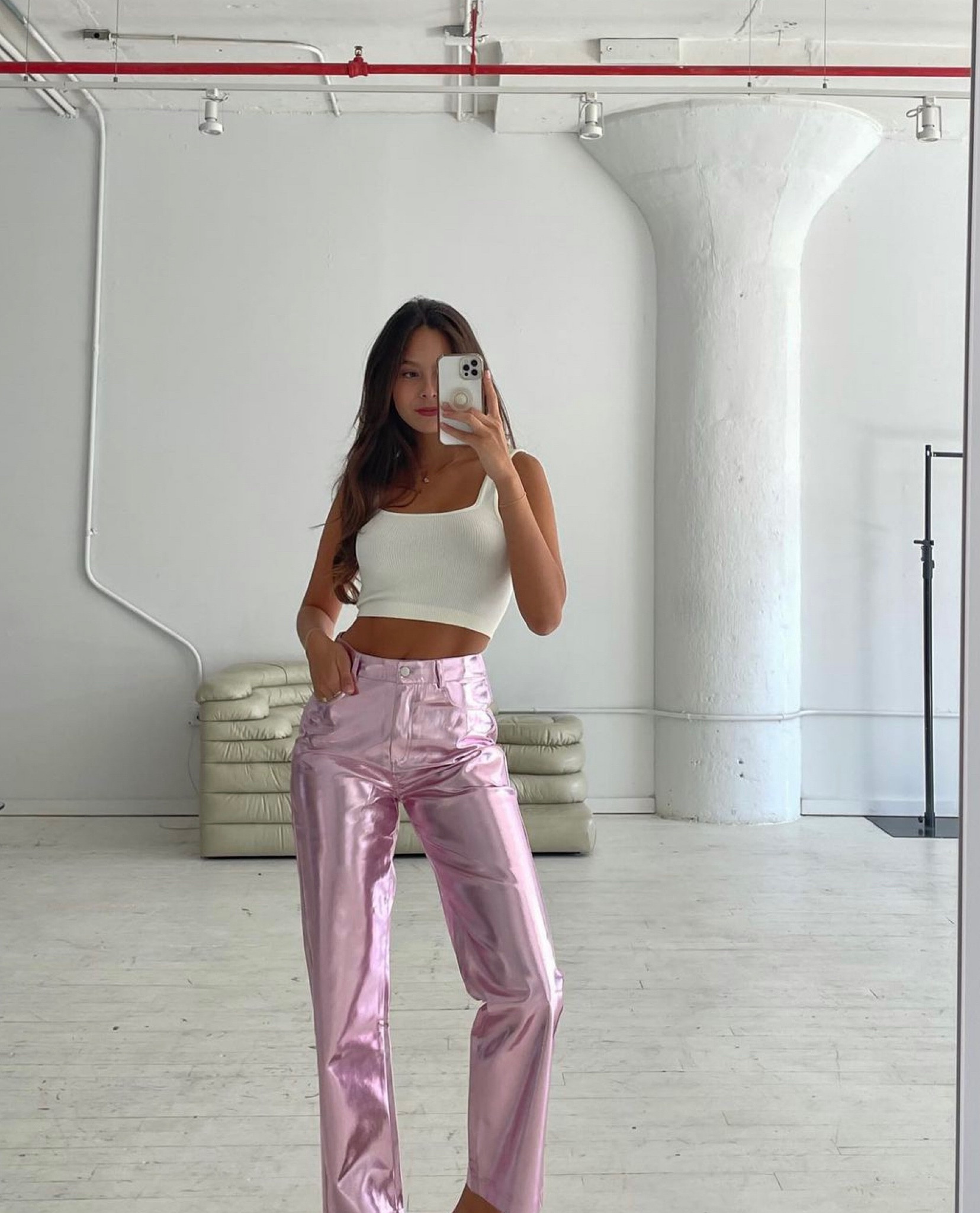 Best metallic pants in many colors 

#LTKstyletip #LTKfit #LTKSeasonal