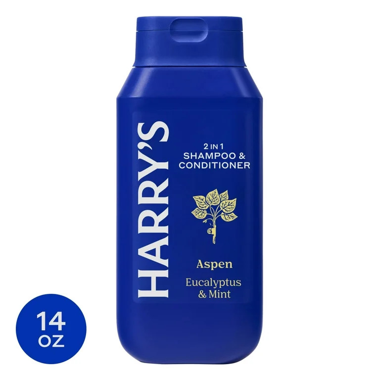 Harry's Men's 2 in 1 Shampoo and Conditioner, Original Aspen Scent, 14 fl oz | Walmart (US)