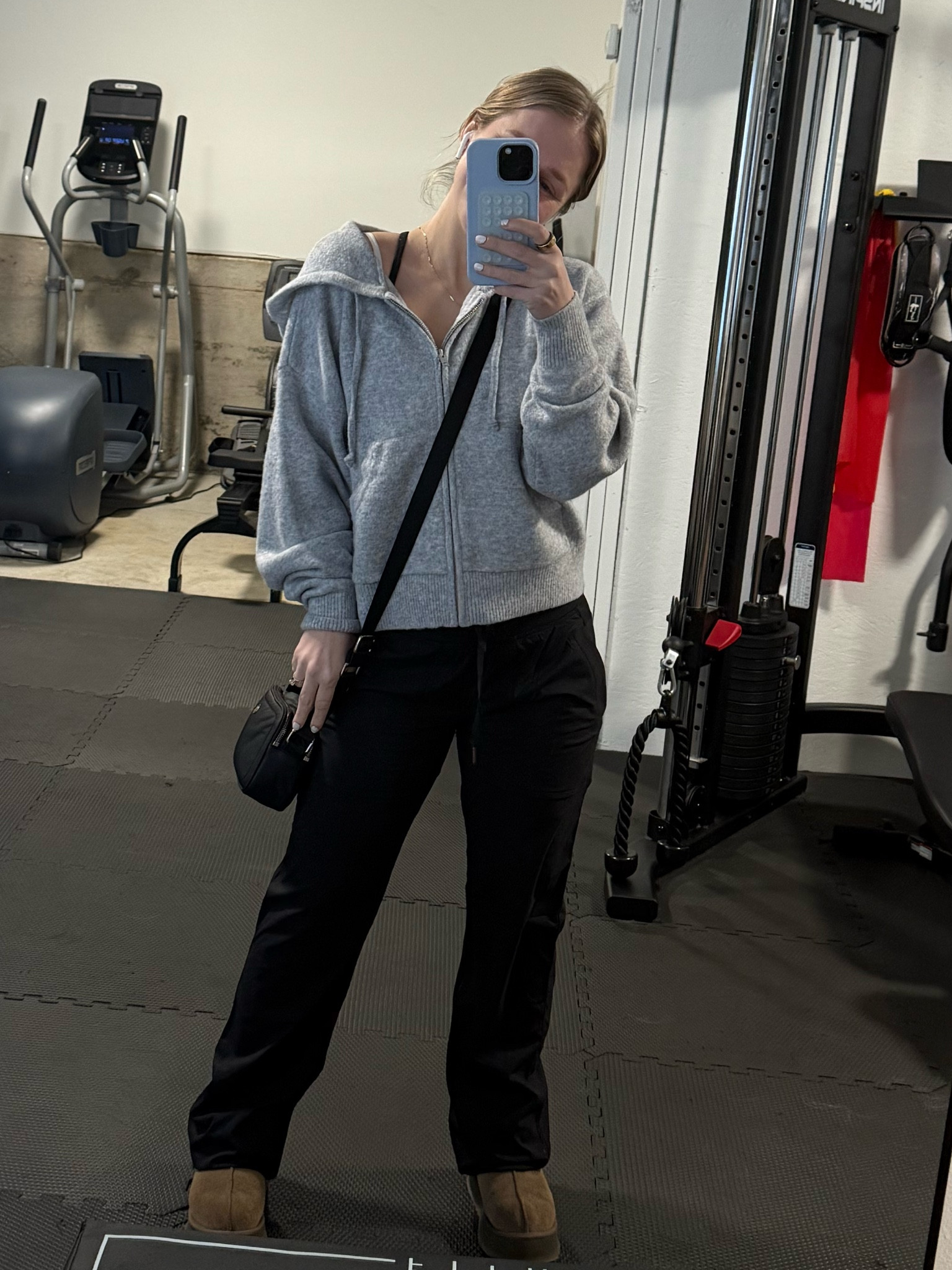 The best daily outfit comfy but put together. Size up in sweater and pants to be a little oversized 
Wool zip up: medium
Lululemon pants: 6

#LTKstyletip #LTKfindsunder100 #LTKActive