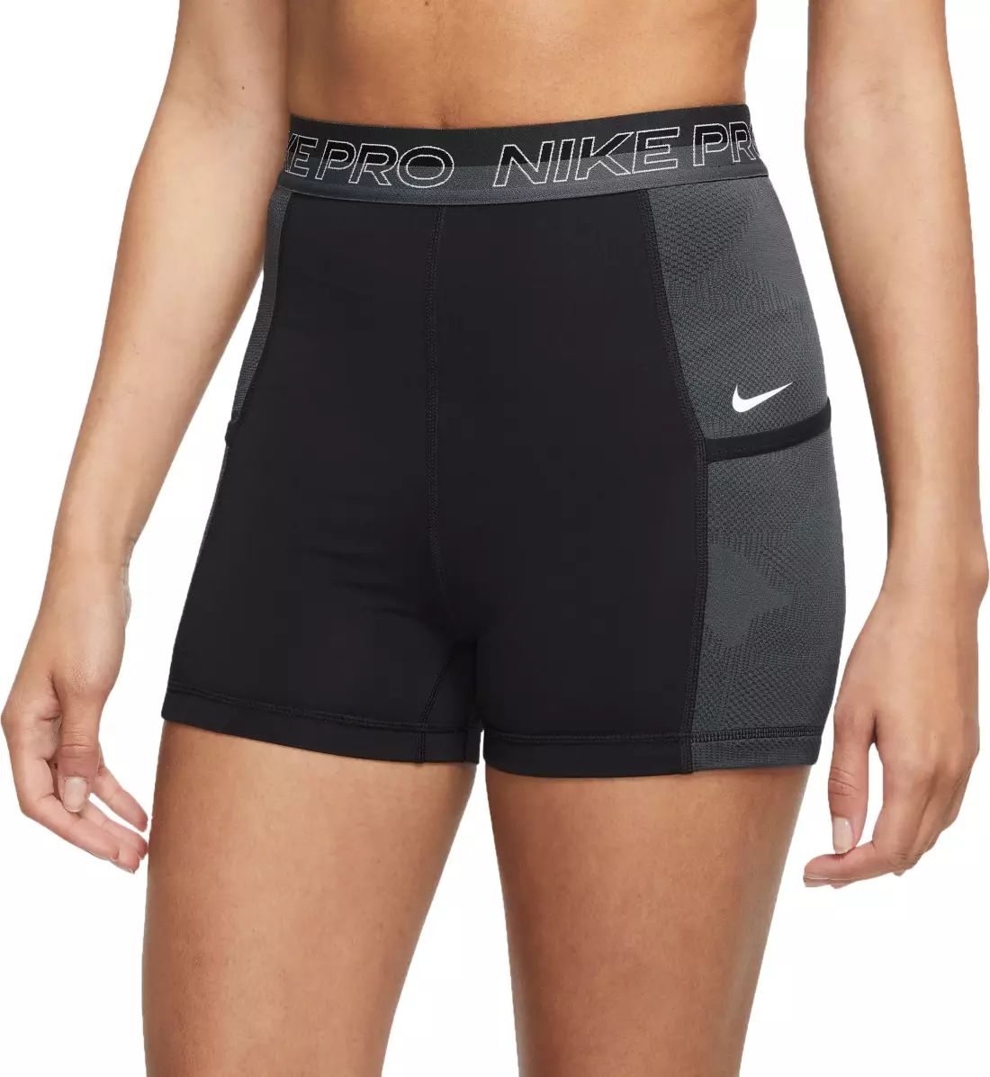 Nike Women's Pro High-Waisted 3" Training Shorts | Dick's Sporting Goods