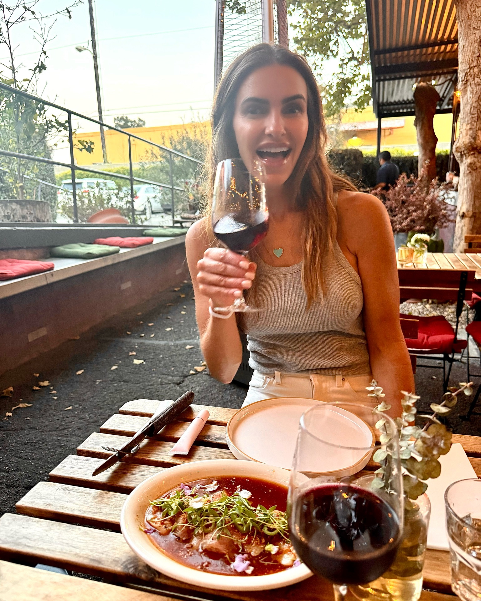 started our day at norma’s at the parker hotel in palm springs for brunch & ended it by finally getting to LA & having a yummy farm-to-table dinner at le great outdoor✨

we cannot recommend both restaurants enough! 

shop the perfect casual gno look wearing my fav vintage tee, perfect denim for summer, kitten heels & bag too! 

tanks runs small i sized up to a M
jeans slightly big im wearing a 25

#LTKTravel #LTKdayinmylife #LTKootd