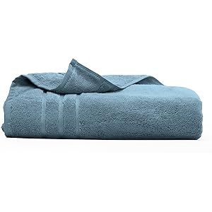 Cariloha Organic Bamboo and Turkish Cotton Bath Towel - Luxuriously Soft and Odor-Resistant - 600 GS | Amazon (US)