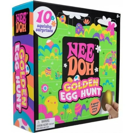 NeeDoh 2025 Easter Golden Egg Hunt Mystery 10-Pack (10 Squishy Surprises!) | Walmart (US)