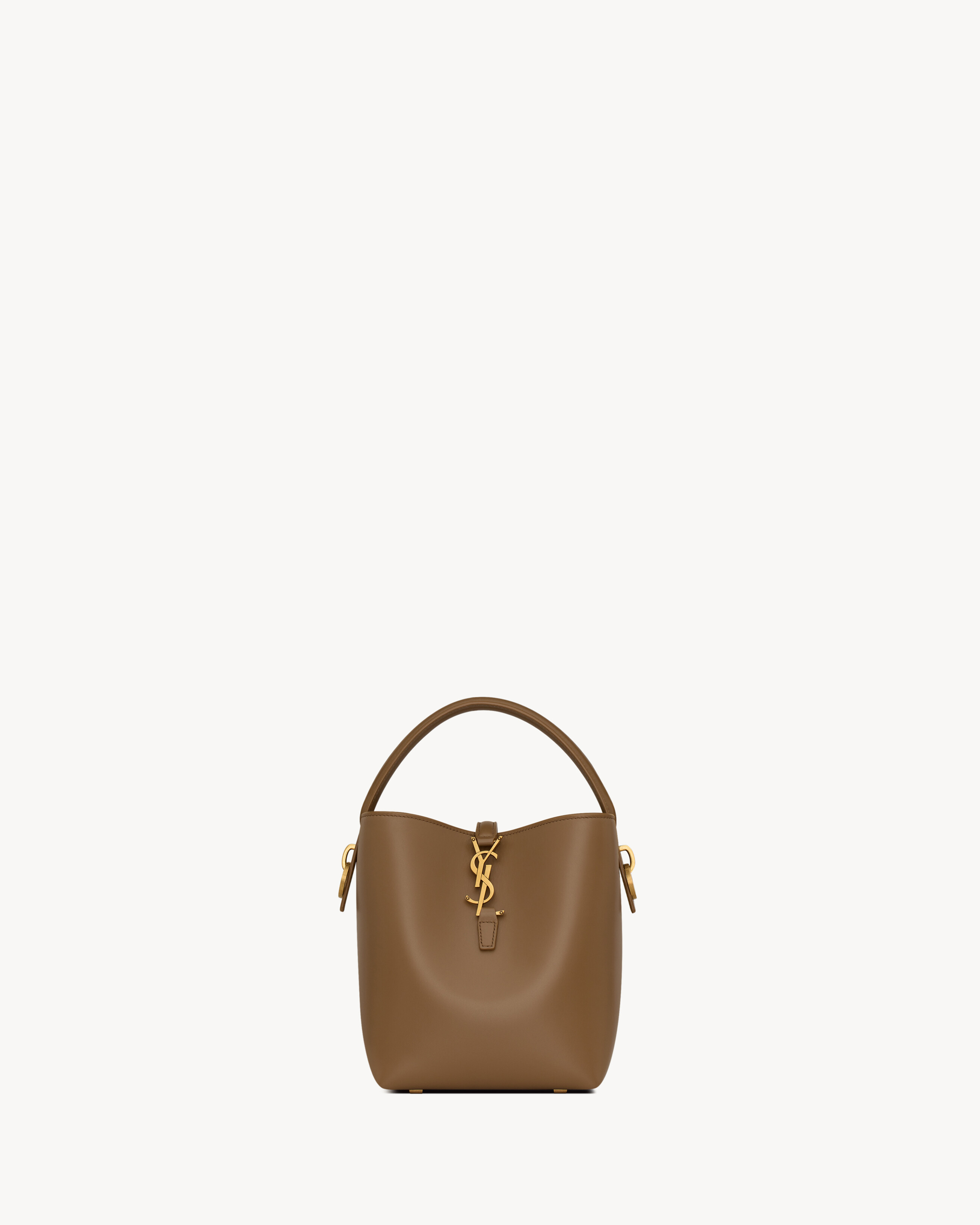Saint Laurent Le 37 Small In Shiny Leather - Amber - Women - One Size | Saint Laurent Inc. (Global)