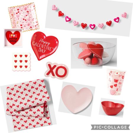 Galentine’s Day decor ideas!
Valentine plates, heart bowl, garland

#LTKSeasonal #LTKparties