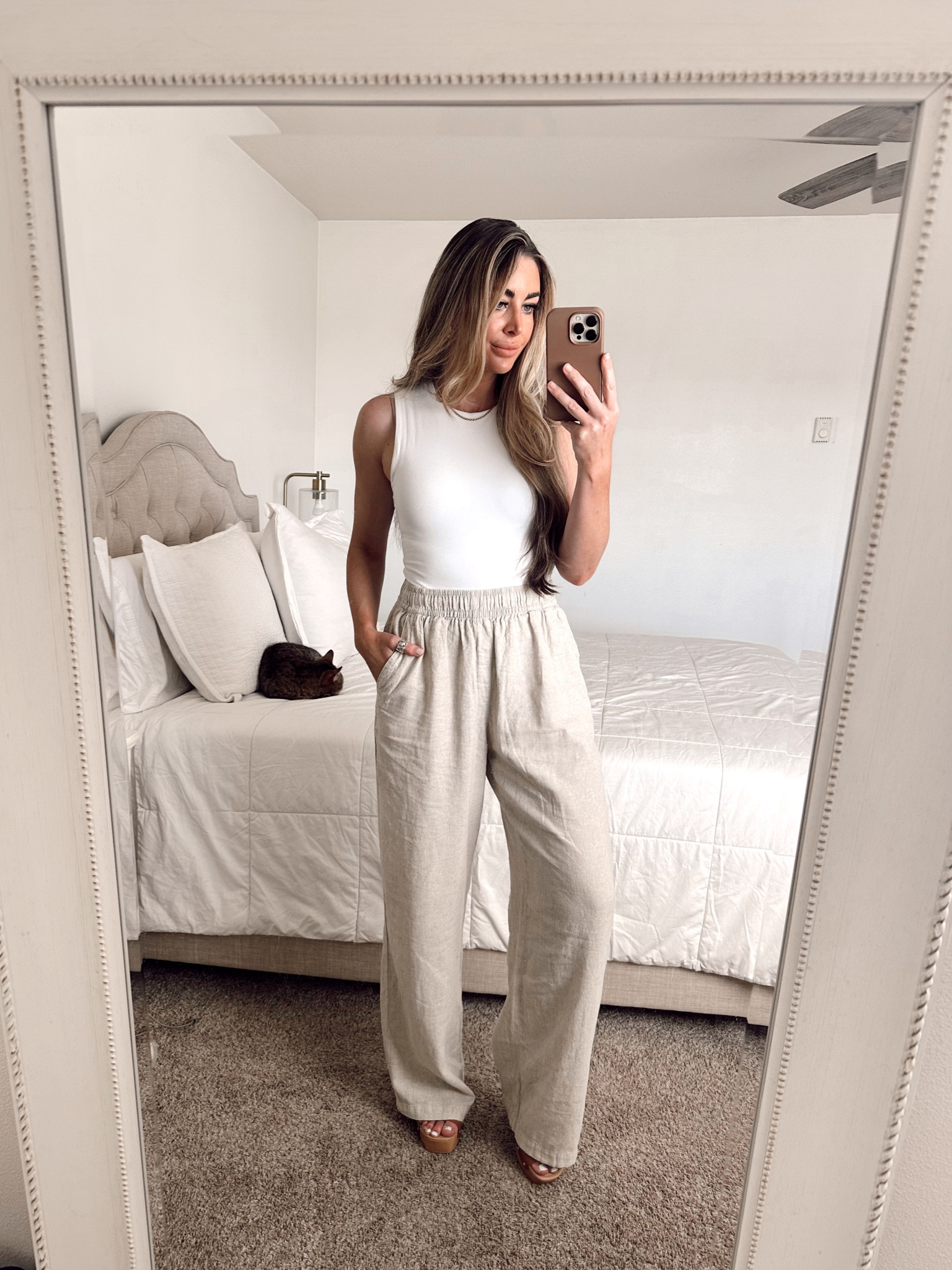 Affordable linen pants 🧵
Wearing a size S Long

#LTKunder50 #LTKFind #LTKstyletip