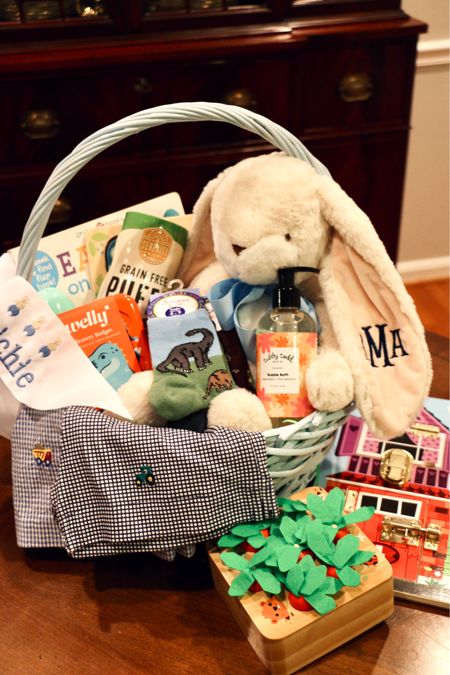 Our #Easter basket from last year for our 9-12 month old. Have to share these favorites.

#easterbasket #easterbasketfillers 

#LTKSeasonal #LTKkids