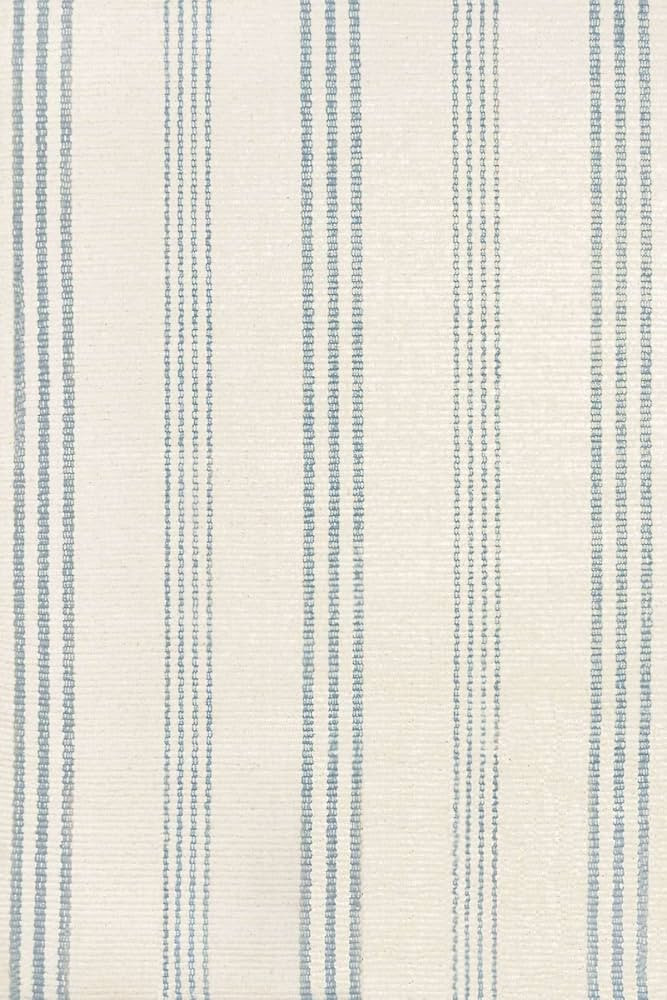 Dash and Albert Swedish Stripe Cotton Area Rug - 2' x 3' Blue - Striped Handwoven Accent Rug - Du... | Amazon (US)