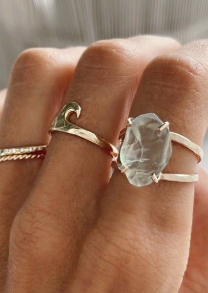 Aphrodite Crystal Ring | James Michelle