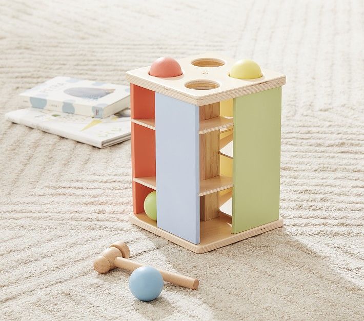 Wooden Pounder Tower | Pottery Barn Kids