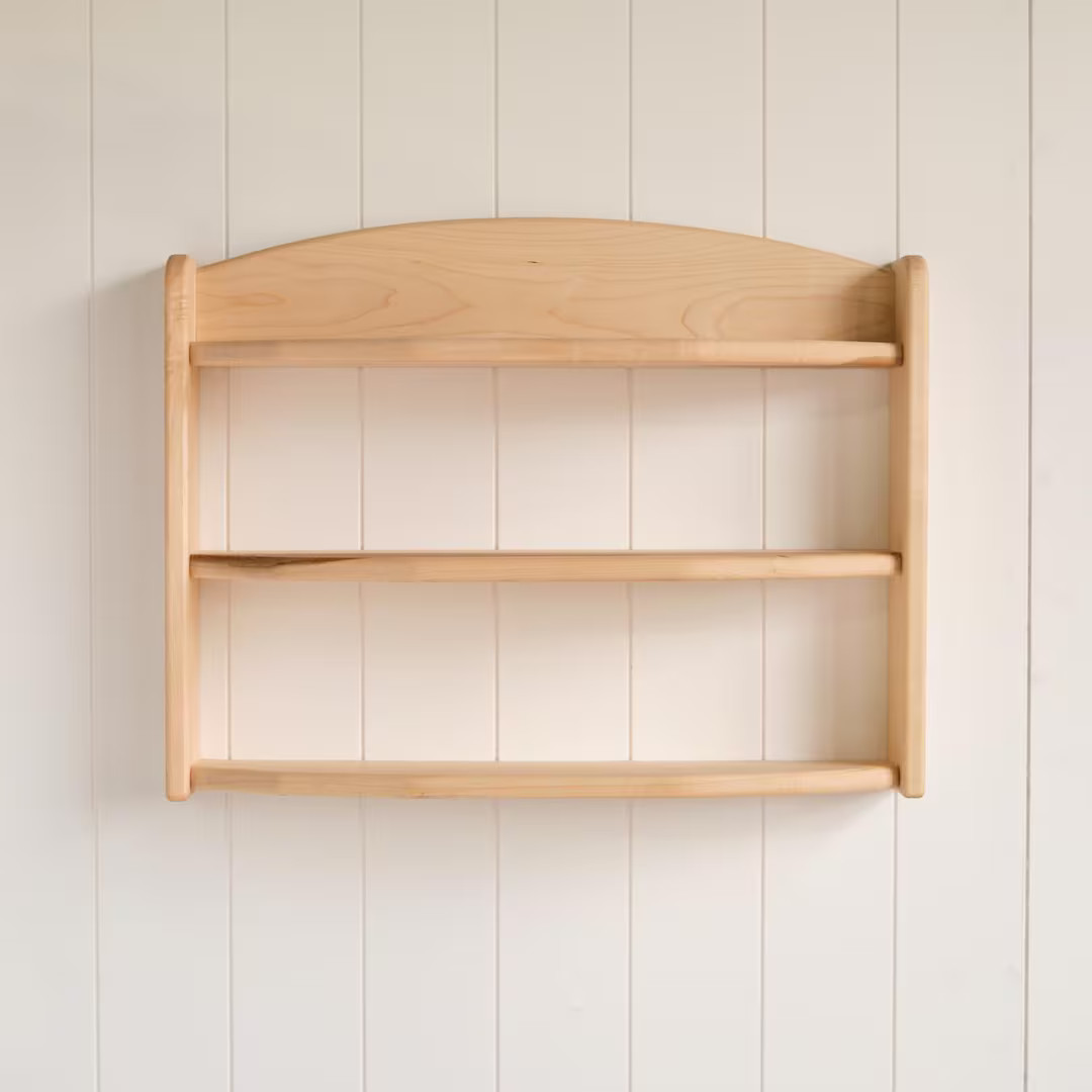 Three-Tiered Wall Shelf - Maple Hardwood - 24 x 6 x 17 inches - Made in USA | Etsy (Global)