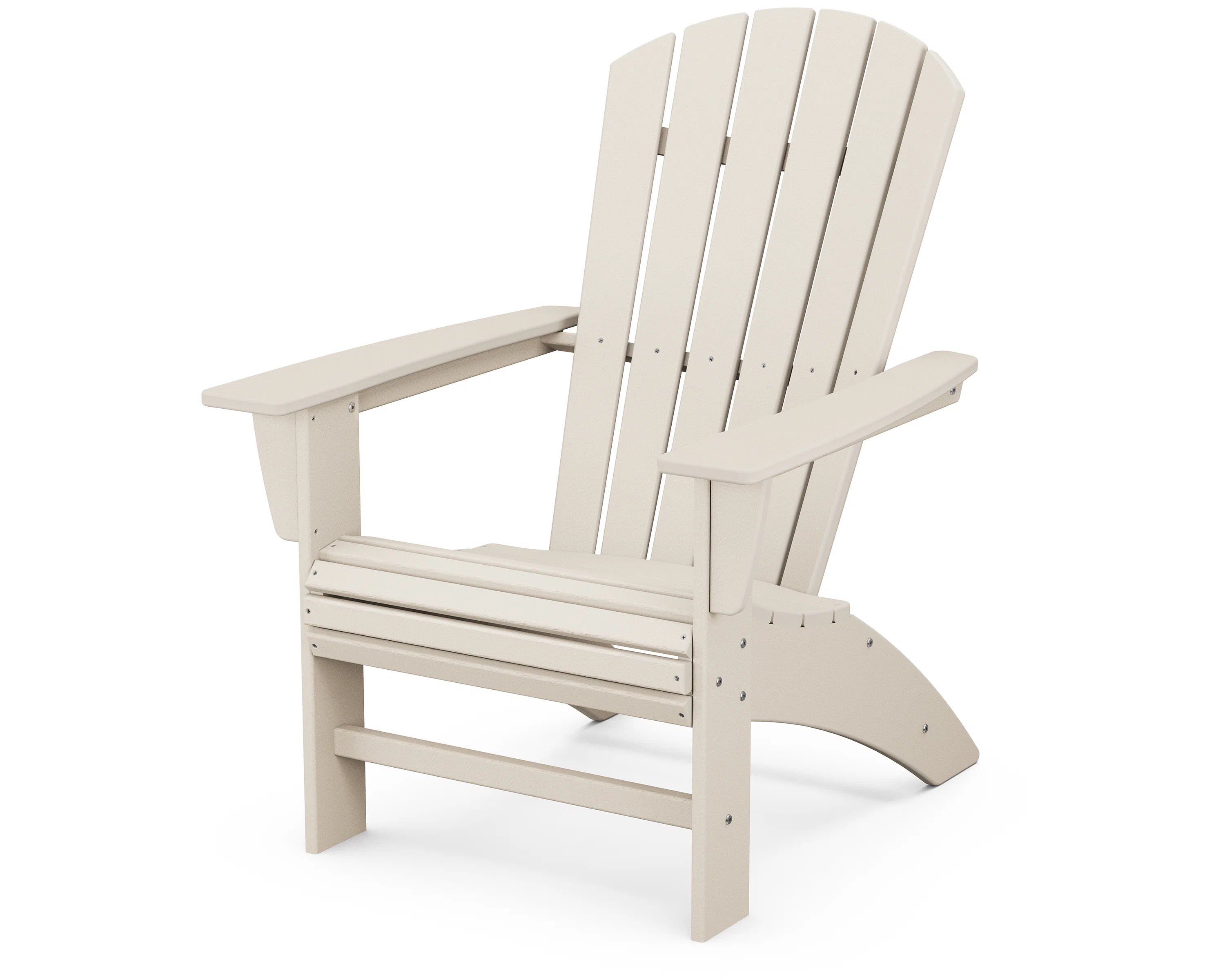 POLYWOOD Nautical Curveback Adirondack Chair | Birch Lane