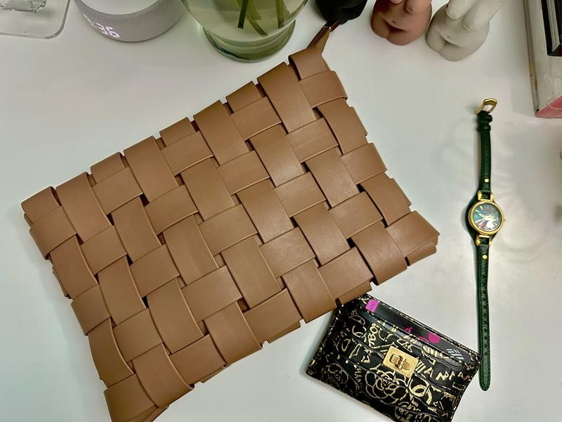 Lindy Woven Clutch | Anthropologie (US)