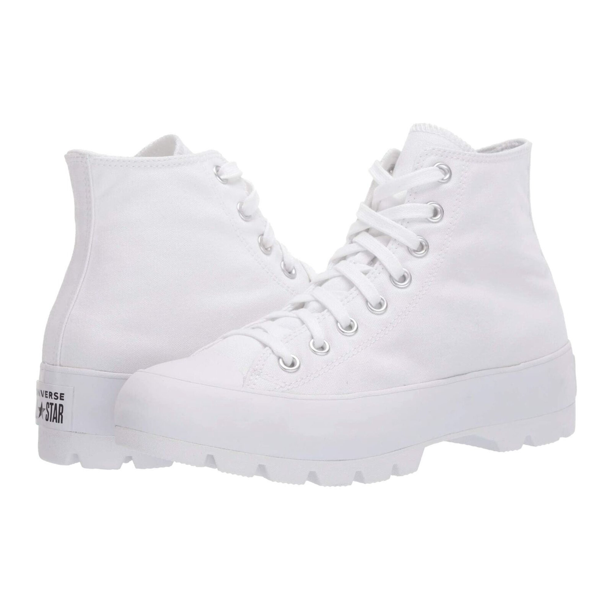 CONVERSE LUGGED HI Platform Women's Sneaker Shoes High Top Chuck Taylor ALL Star (White,11) - Wal... | Walmart (US)