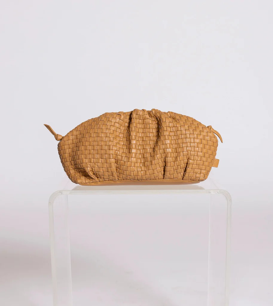 Shop the Gigi Woven Crossbody Tan | Cleobella | Cleobella